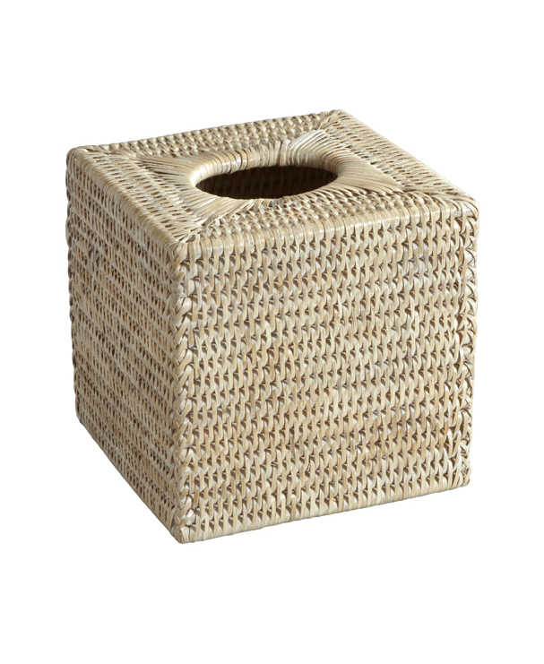 0571W Fanchon Tissue Box Cube 14x14x14
