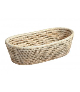 0584W Croustille Bread Basket - 26x13x7