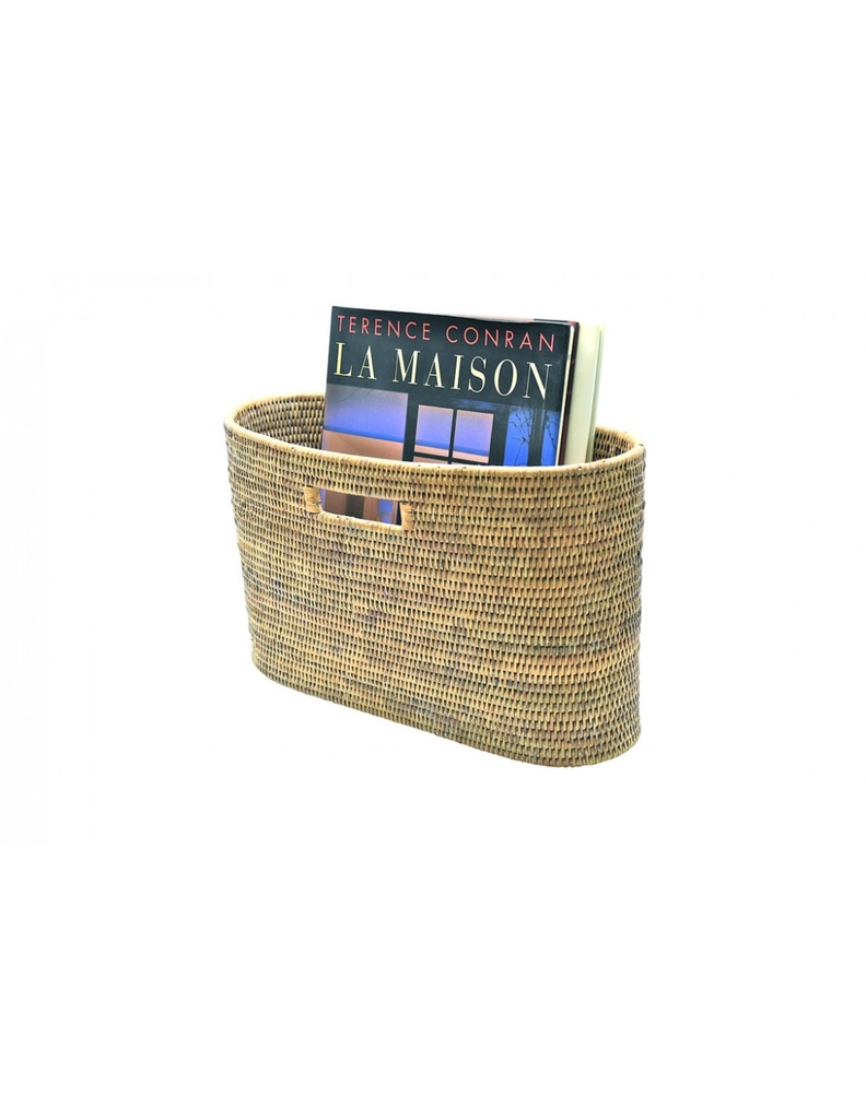 [0642W] Scala Magazine Holder  41x19x27