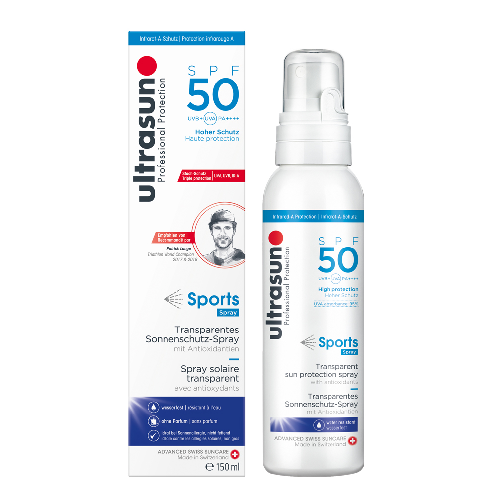 Ultrasun Sports Spray SPF50 150ml