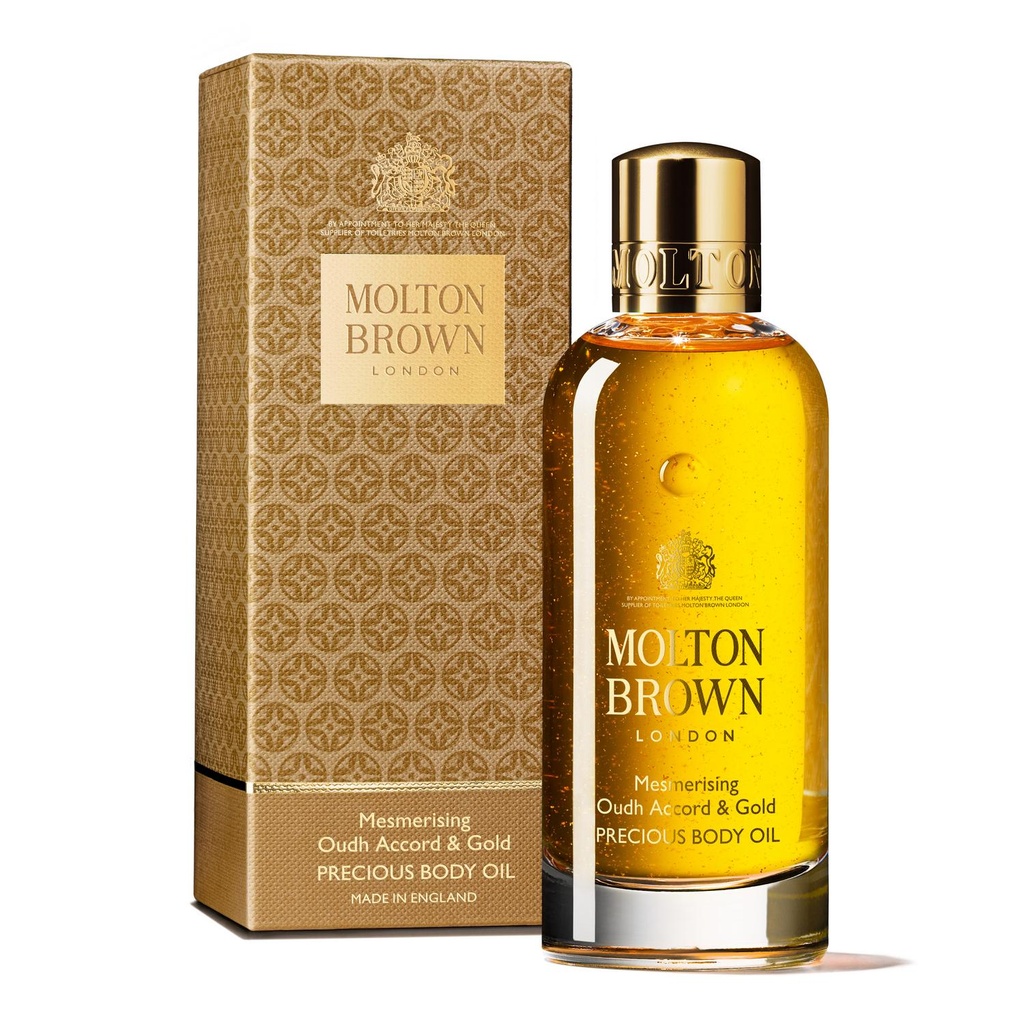 [KLM082] Molton Brown Mesmerising Oudh Body Oil - 100ml