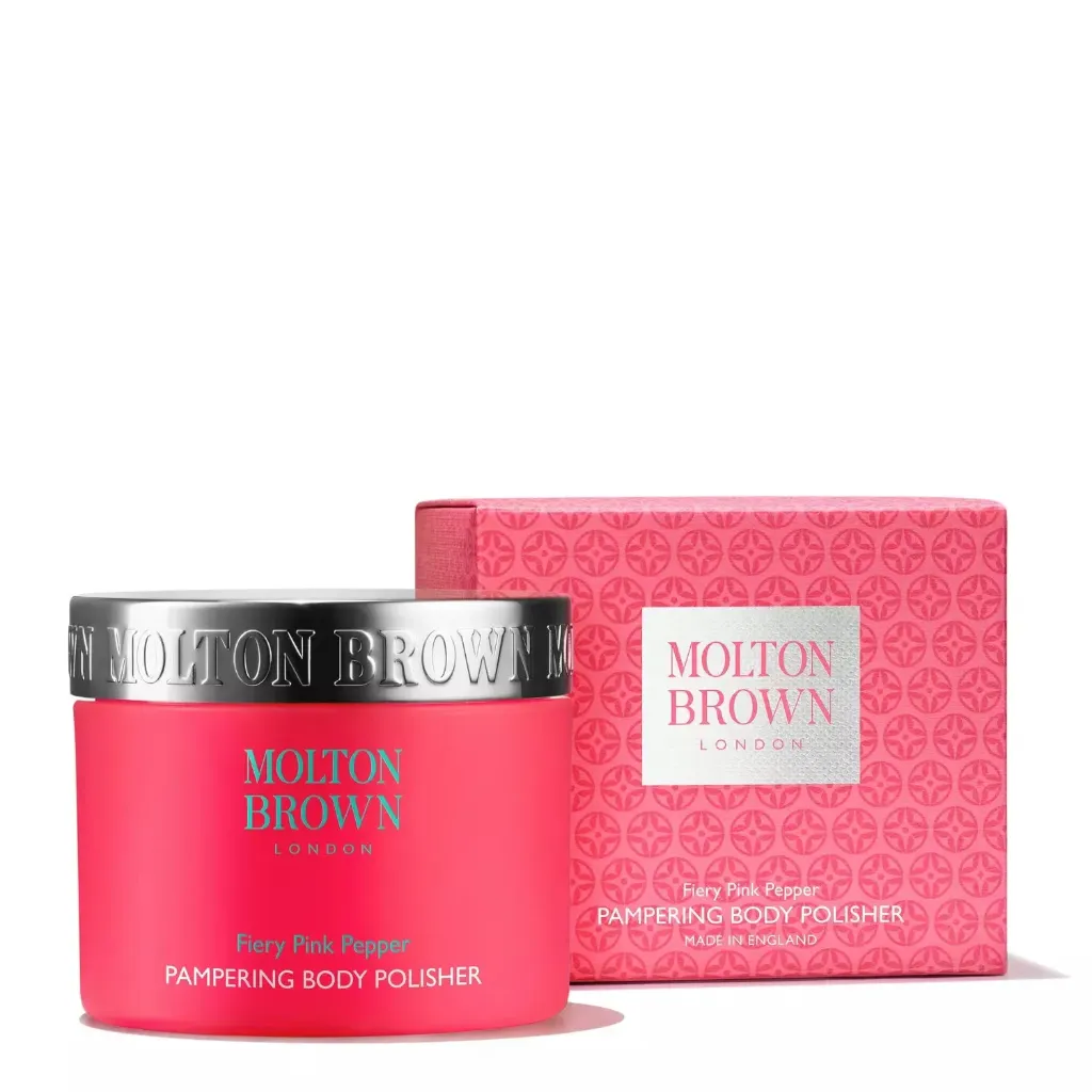 Molton Brown Fiery Pink Pepper Pampering Body Polisher 275g (last pieces)