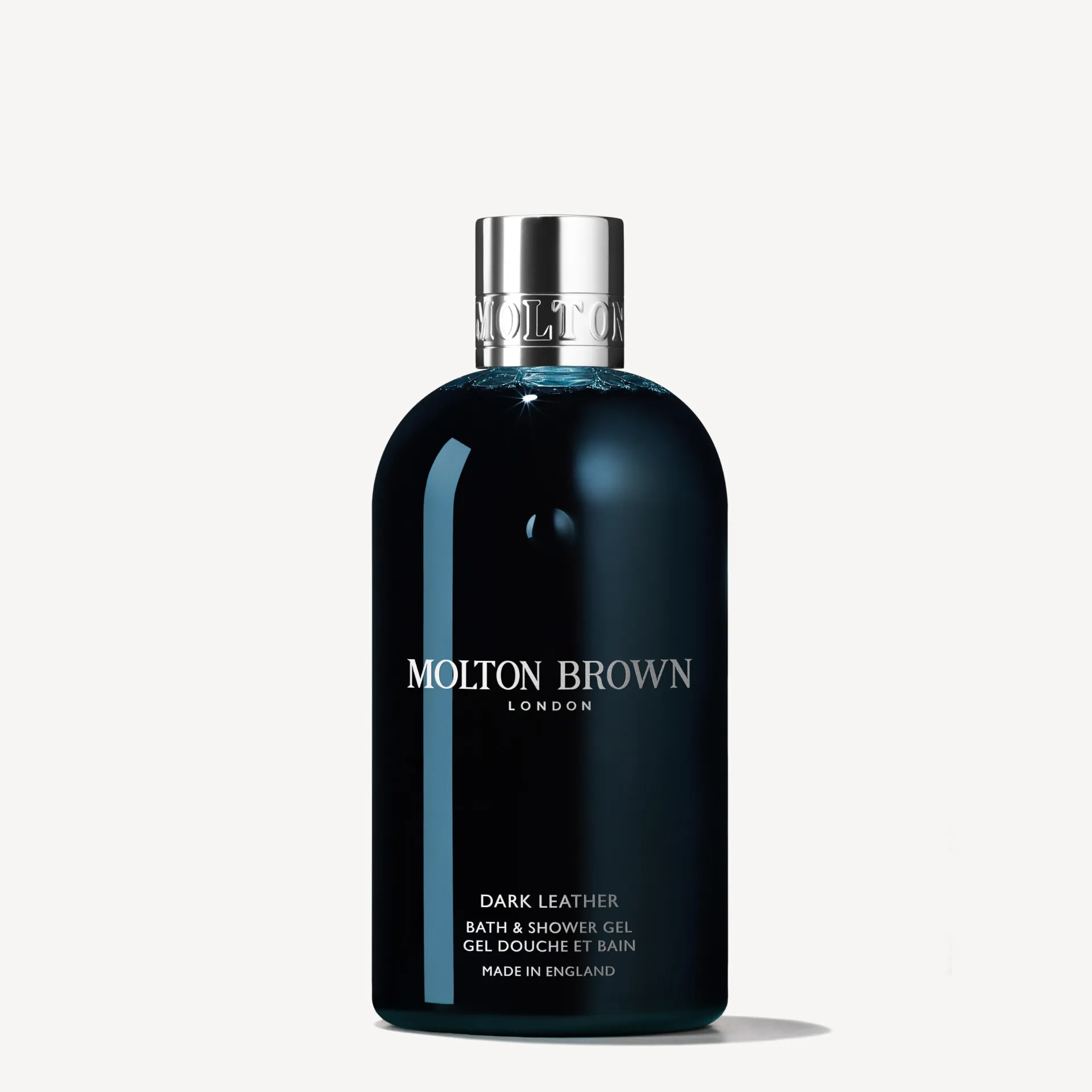 [NHB934CR3] Molton Brown Dark Leather Bath & Shower Gel 300ml