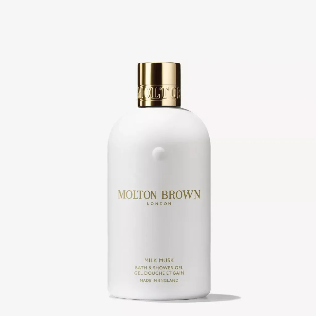 [NHB277CR3] Molton Brown Milk Musk Bath & Shower Gel 300ml