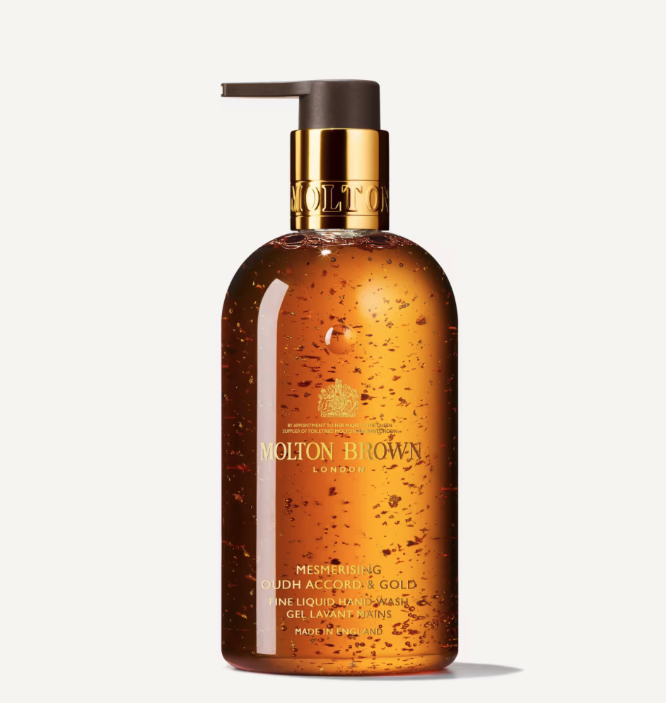 [NHH231CR3] Molton Brown Mesmerising Oudh Accord & Gold Fine Liquid Hand Wash - 300ml