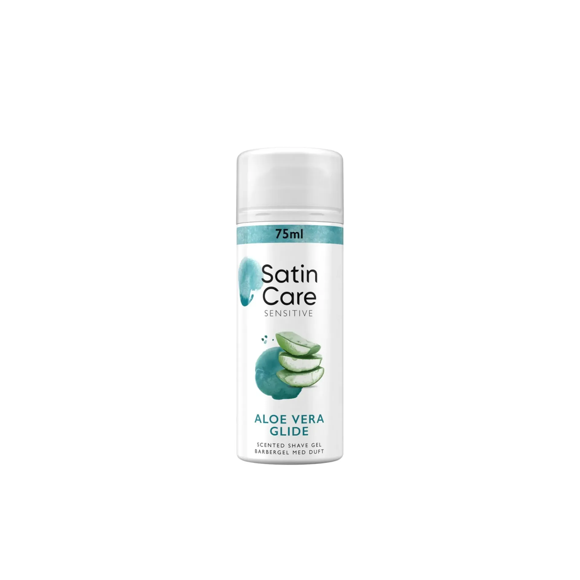 Gillette Ladies Satin Care Sensitive Aloe Vera Shave Gel 75ml