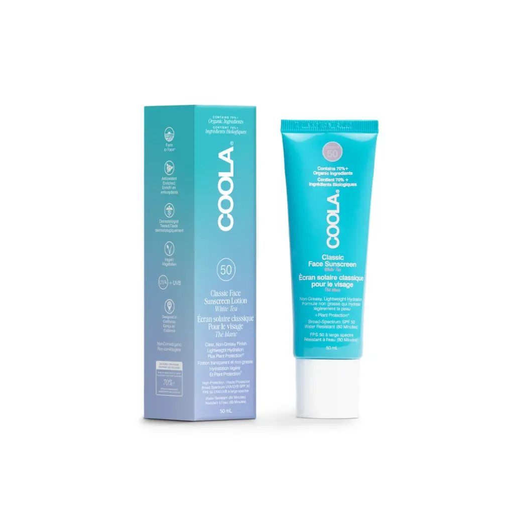 Coola Face Lotion White Tea SPF50 50ml