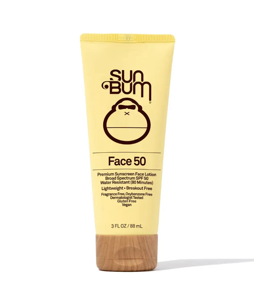 [23-45092] Sun Bum Original Clear Face Sunscreen Lotion SPF50 88ml