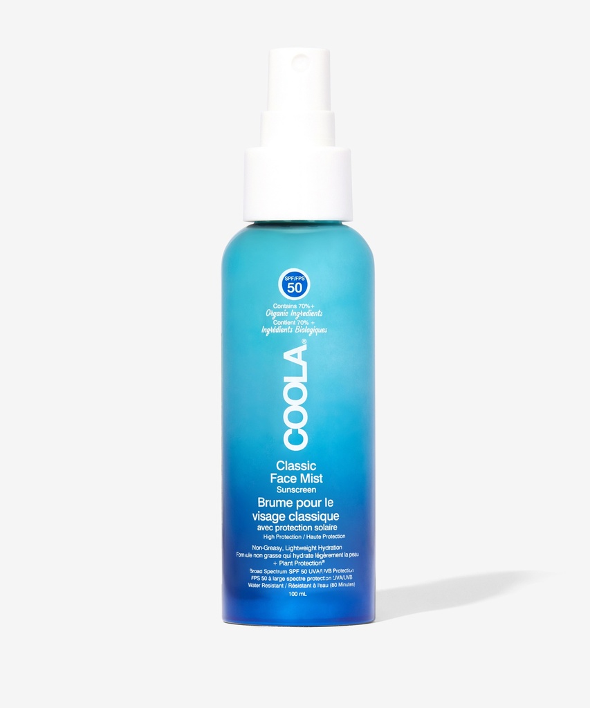 Coola - Face Mist Unscented - SPF50 - 100ml