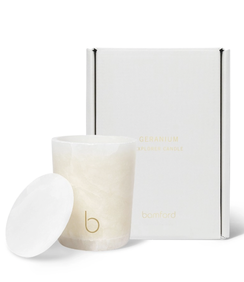 Bamford Geranium Explorer Candle 300g