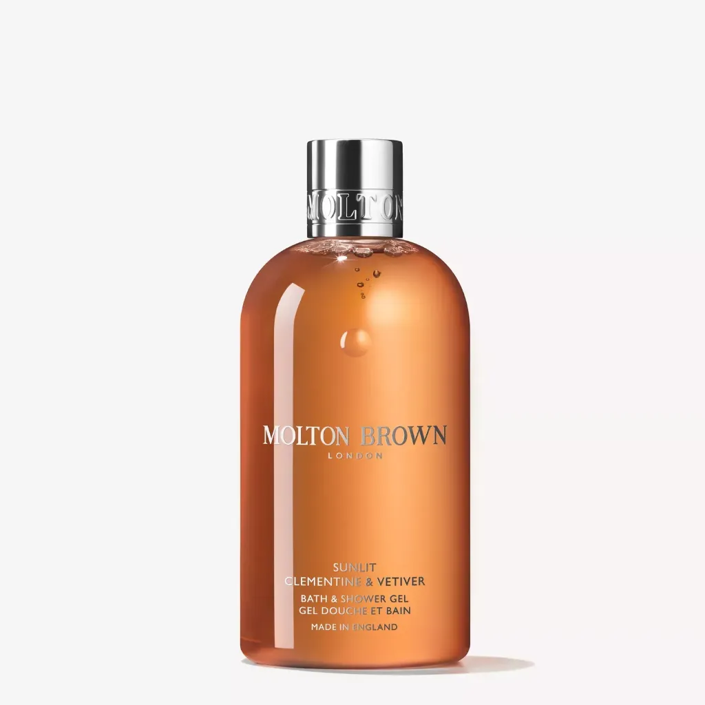 [NHB342] Molton Brown Sunlit Clementine & Vetiver Bath & Shower Gel 300ml