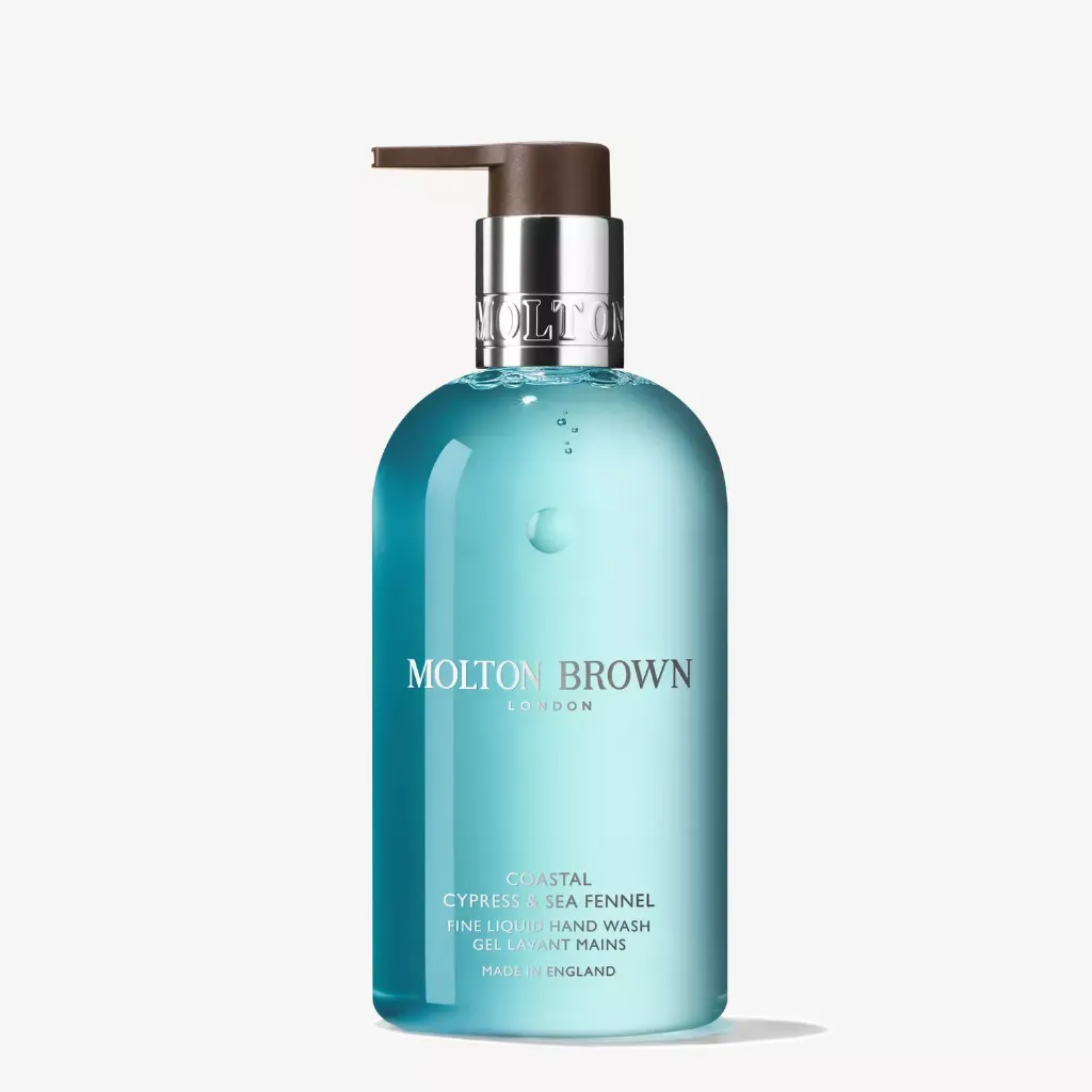 [NHH251CR3] Molton Brown Coastal Cypress & Sea Fennel Fine Liquid Hand Wash (300ml)