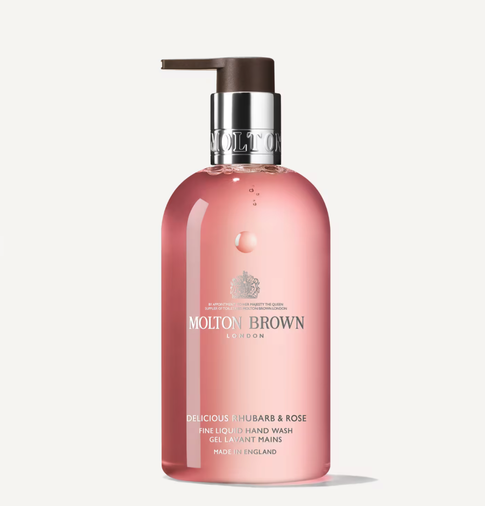 [NHH218CR3] Molton Brown Delicious Rhubarb & Rose Fine Liquid Hand Wash (300ml)