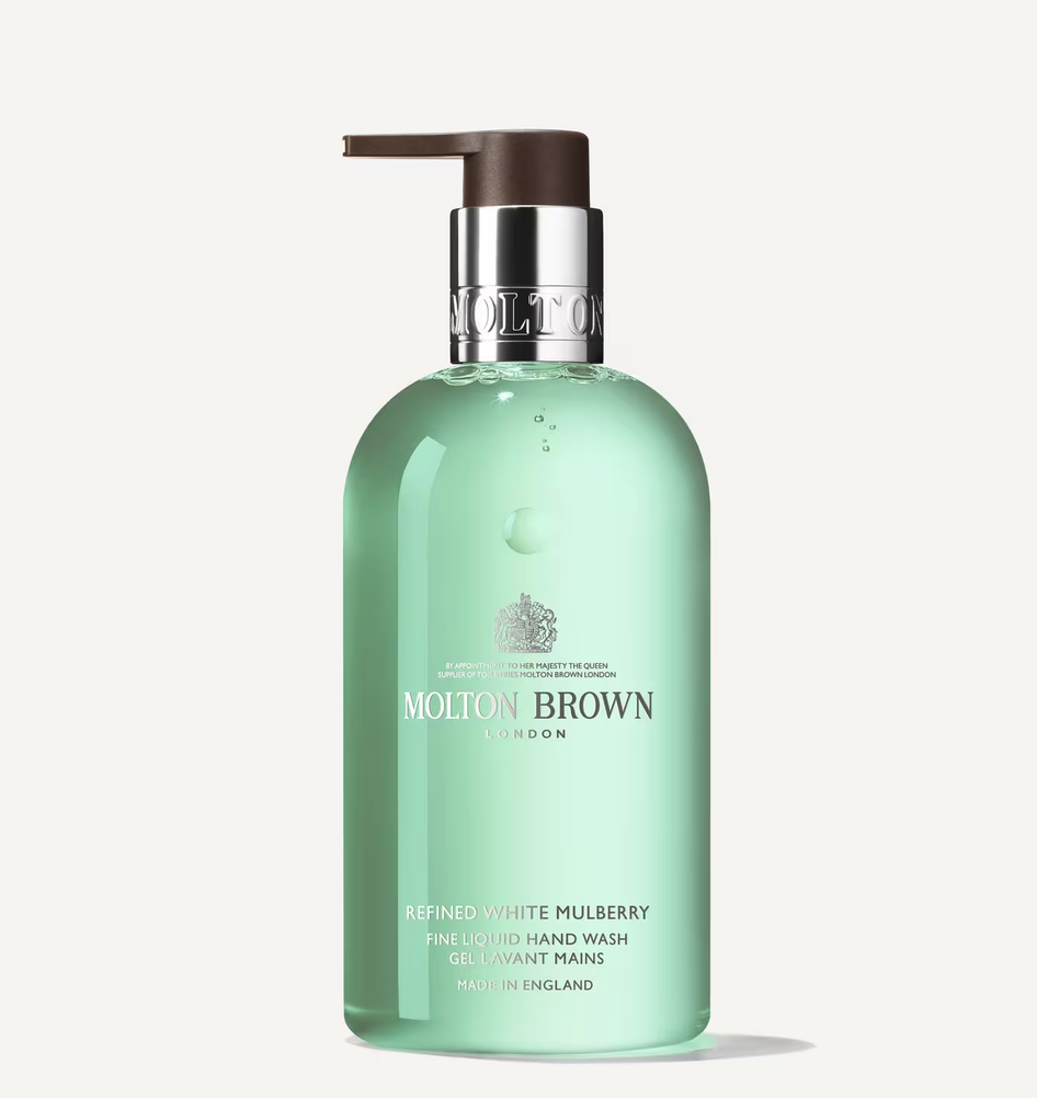 [NHH017CR3] Molton Brown Refined White Mulberry Fine Liquid Hand Wash (last pieces) (300ml)