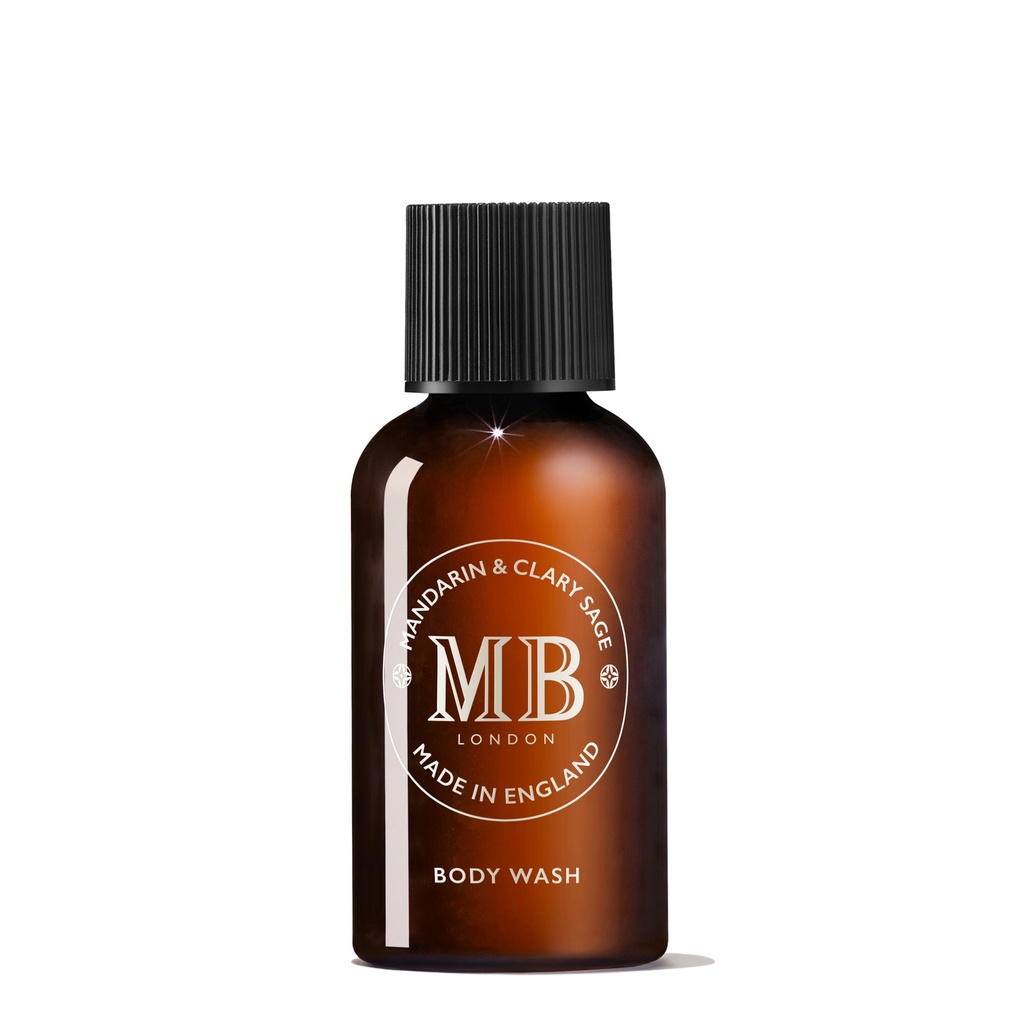 [HLC3H122] Molton Brown 1971 Mandarin & Clary Sage Hair & Body Wash (50ml)