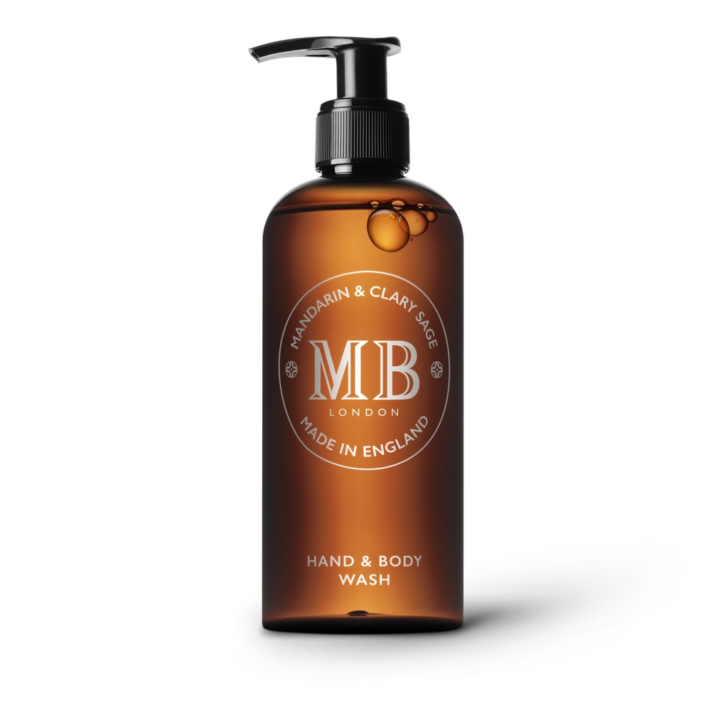 [HLC3T130] Molton Brown 1971 Mandarin & Clary Sage Hand & Body Wash (300ml)