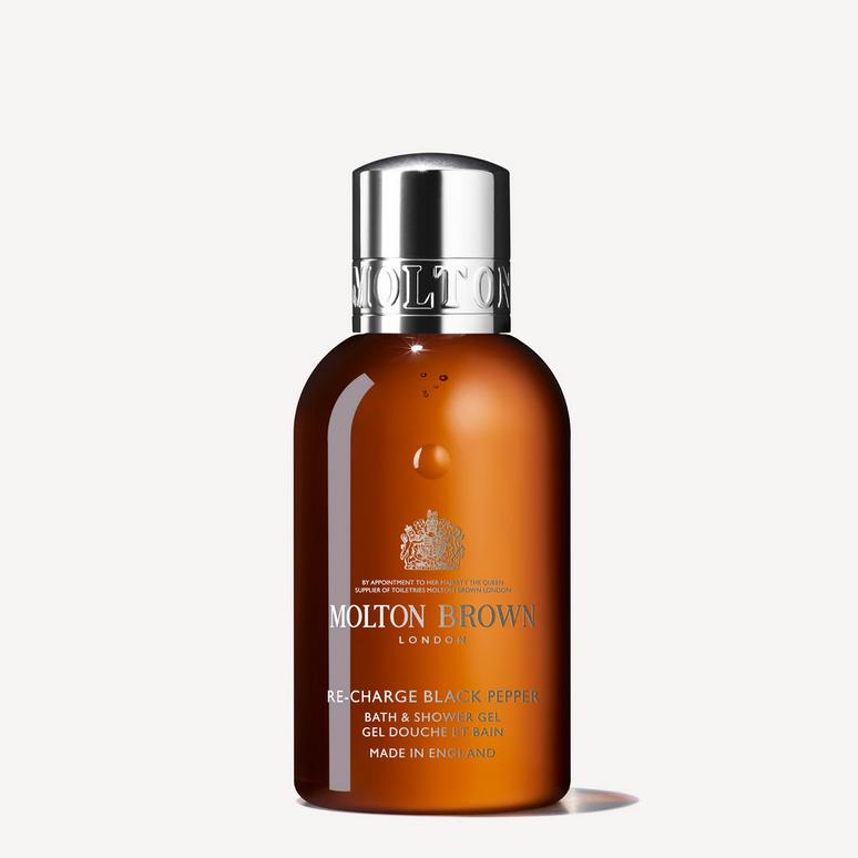 [NFB037CR3] Molton Brown Re-Charge Black Pepper Bath & Shower Gel (100ml)