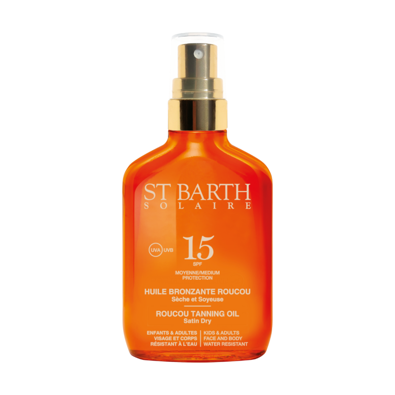 [OC57] Ligne St Barth Roucou Tanning Oil Spray 125ml (SPF15)