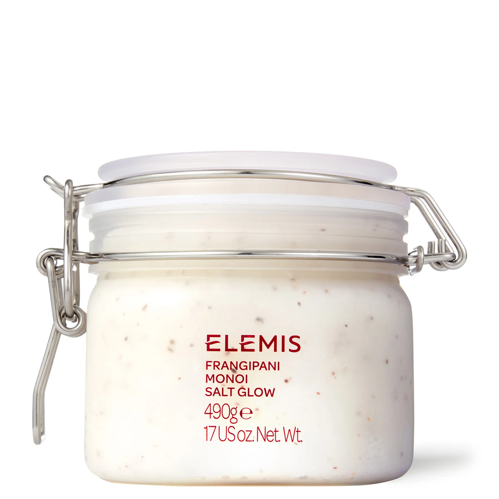 [00070] Elemis Frangipani Monoi Salt Glow Body Scrub  (490g)