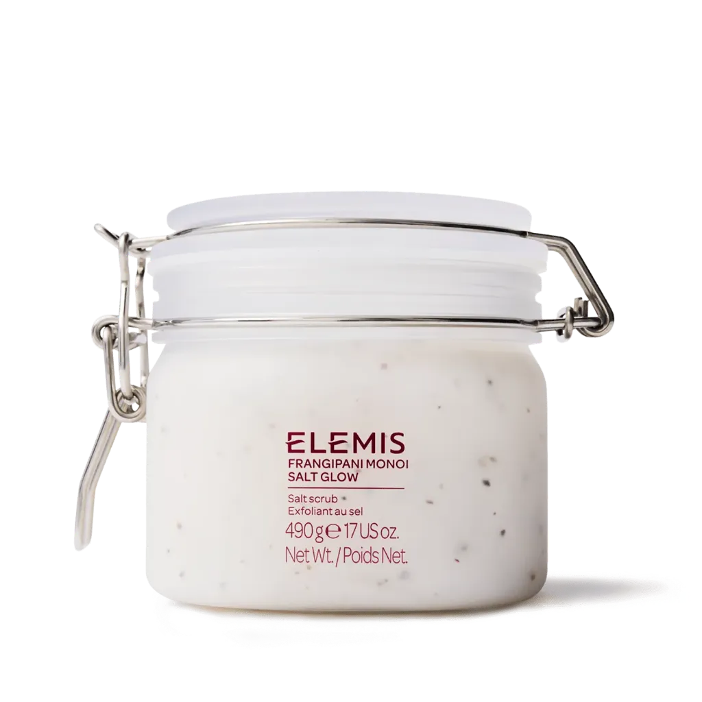 [00070] Elemis Frangipani Monoi Salt Glow Body Scrub  (490g)