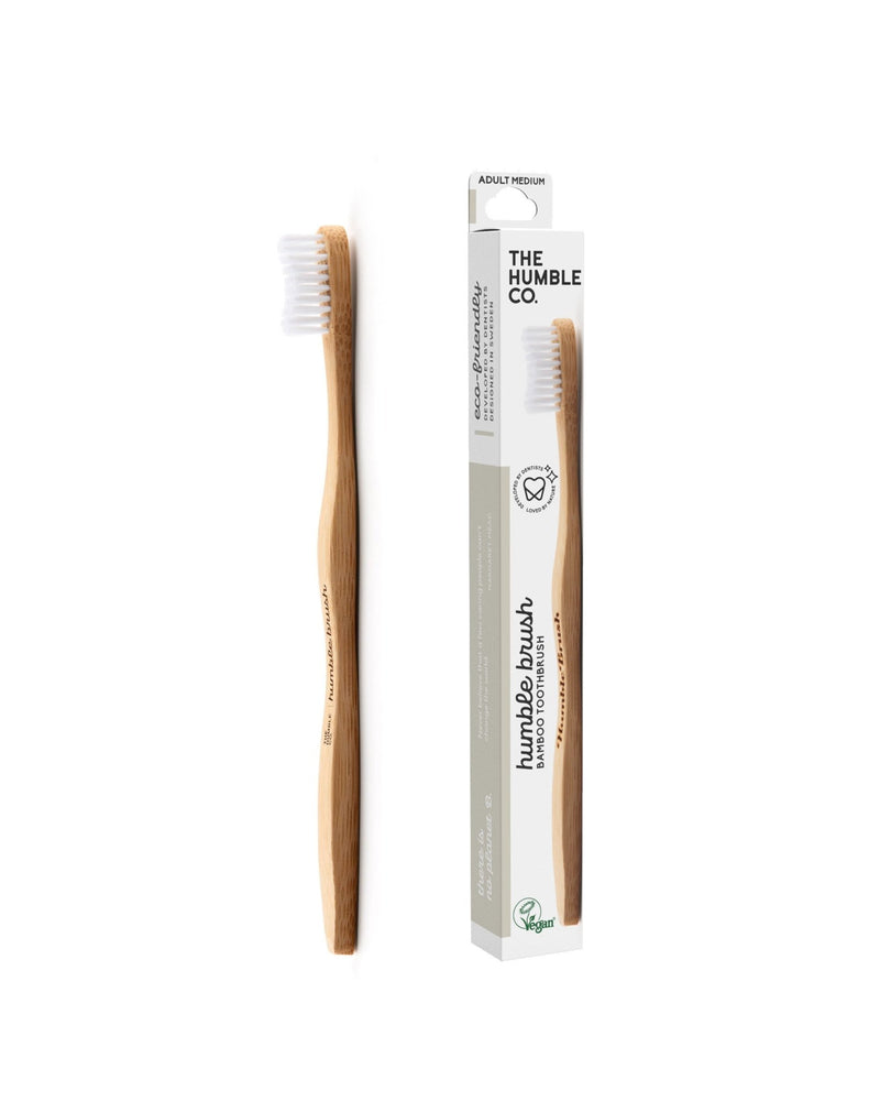 The Humble Co. Adult Medium Bamboo Toothbrush