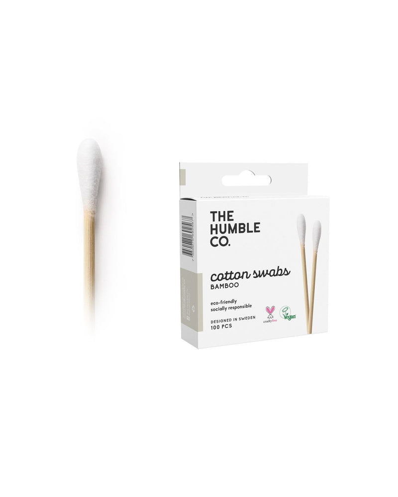 The Humble Co. Bamboo Cotton Swabs (100 pcs)