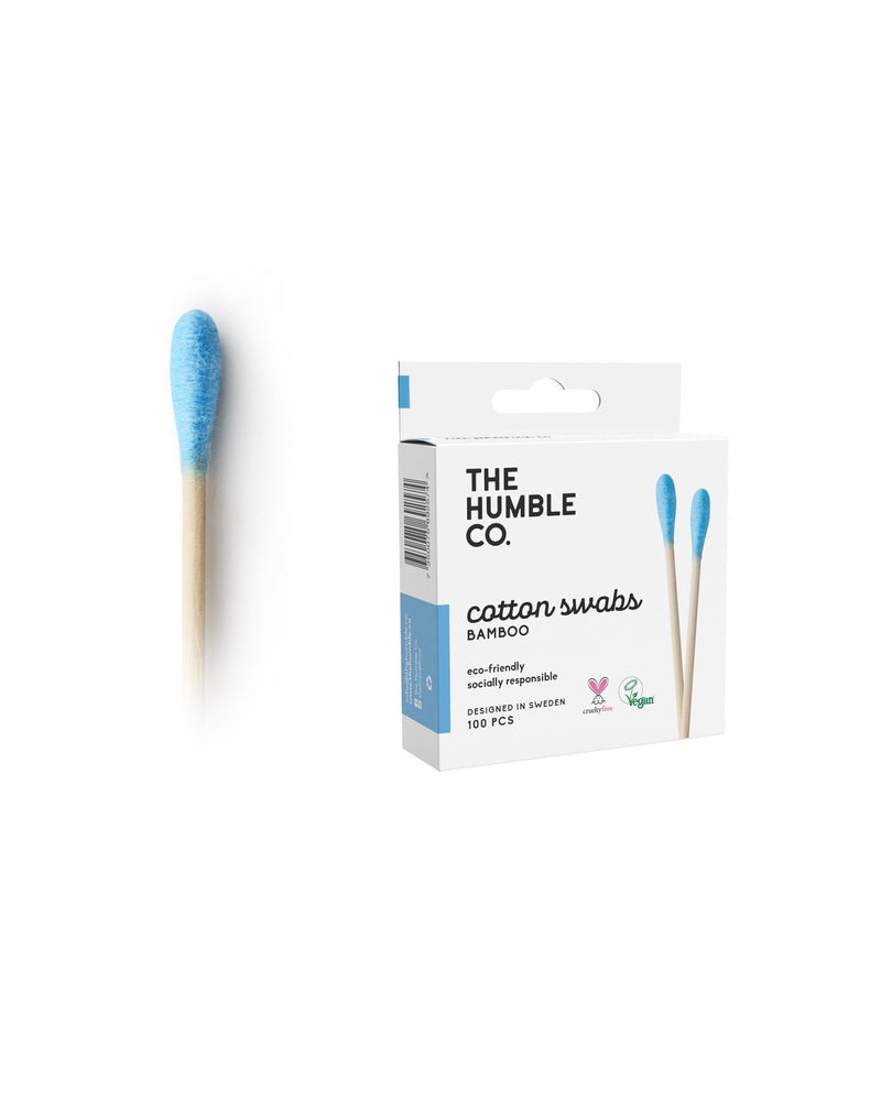[BUDS002] The Humble Co. Bamboo Cotton Swabs (100 pcs) (Blue)
