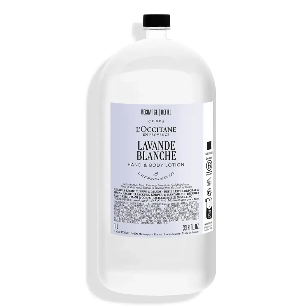 L'Occitane White Lavender Hand & Body Lotion