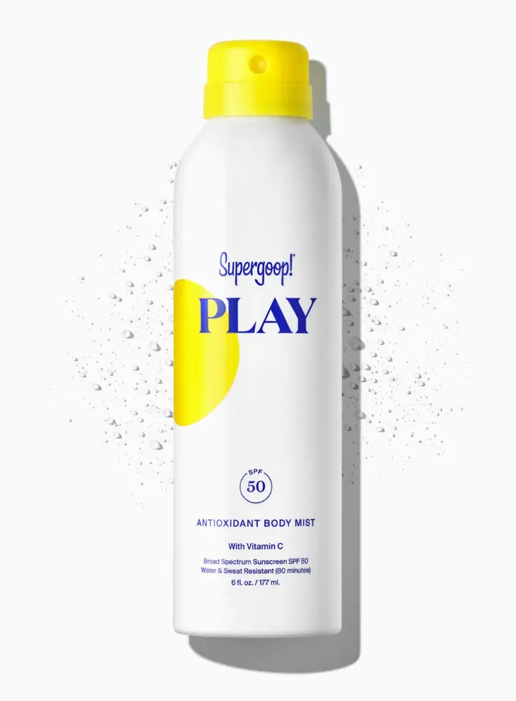 Supergoop! PLAY Antioxidant Body Mist SPF 50 with Vitamin C 