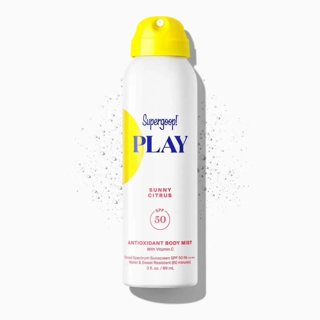 Supergoop! PLAY Antioxidant Body Mist SPF50 with Vitamin C