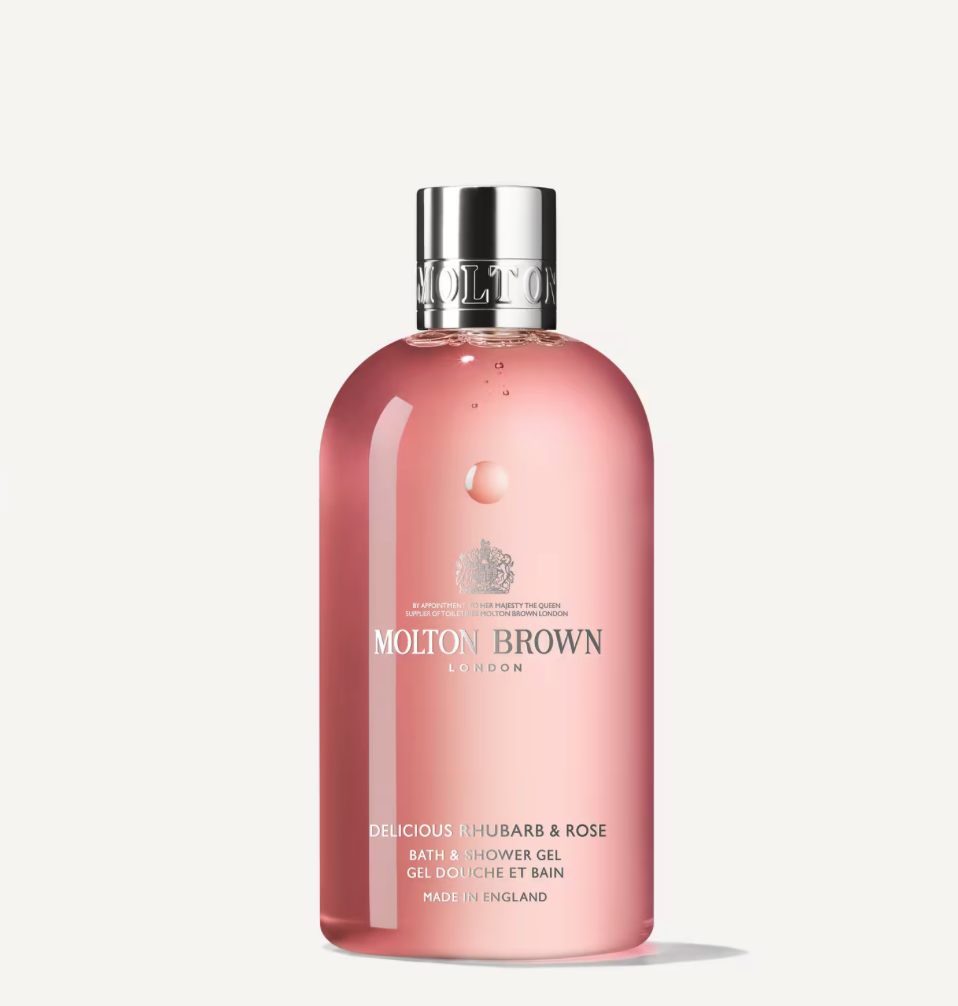 [NHB103CR3] Molton Brown Delicious Rhubarb & Rose Bath & Shower Gel (300ml)