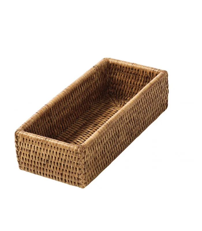 [FR005H] Rattan Accessories Tray (Honey)
