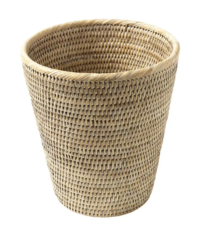 Rattan Paper Waste Bin Ø 22cm