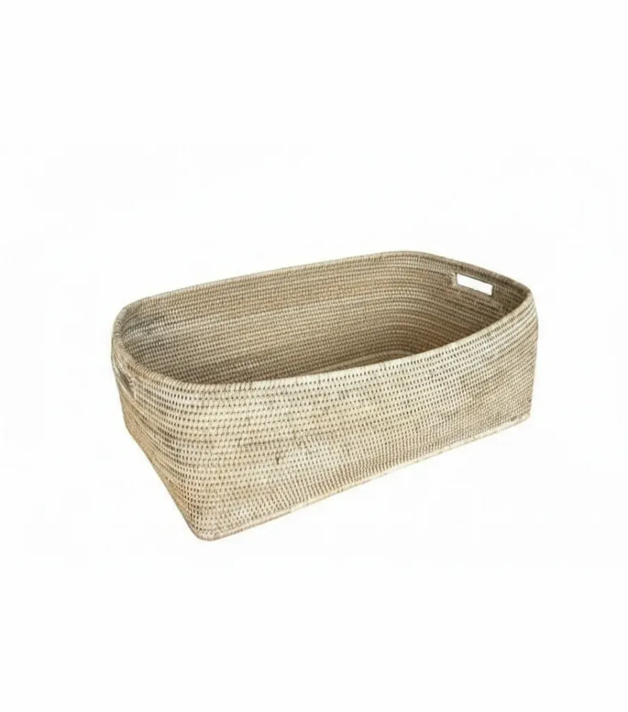 Rattan Laundry Basket - Medium