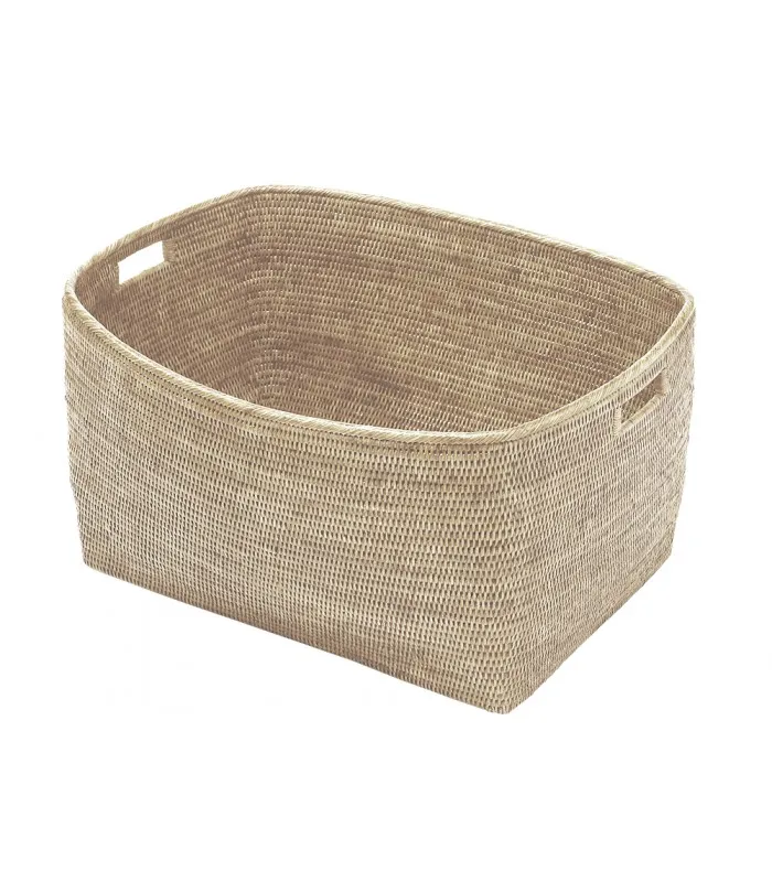 Rattan Towel Basket