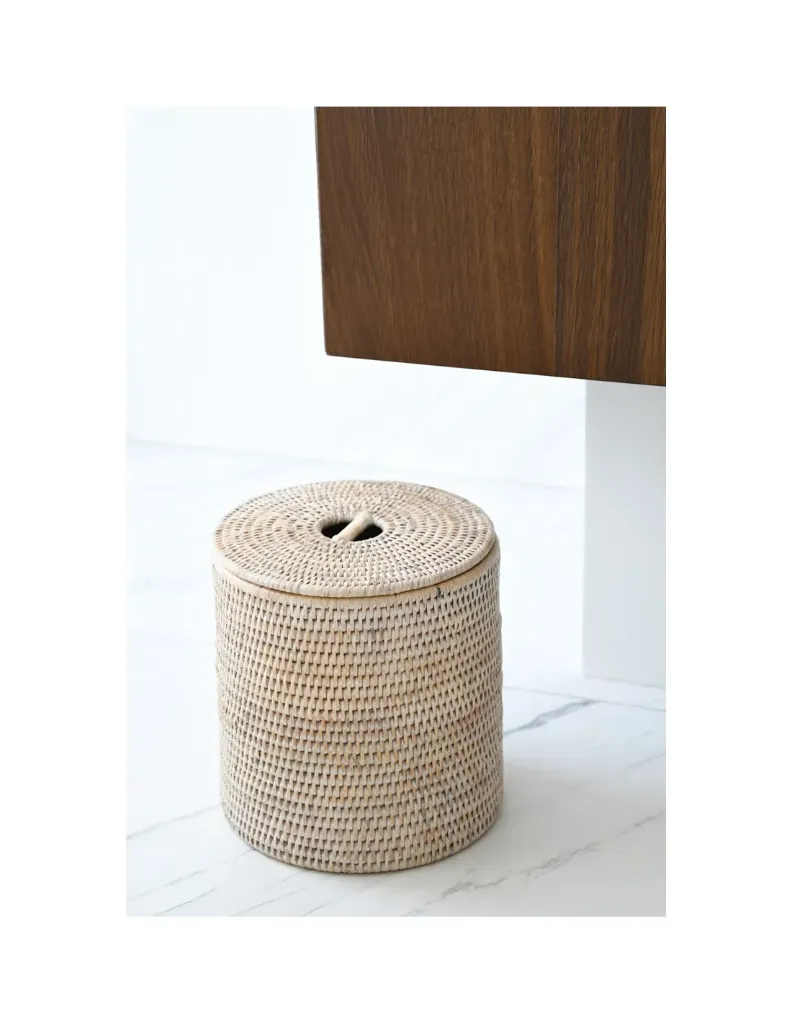 [0219C] Pagan 0219 Lady Bathroom Bin With Lid 19.5x21