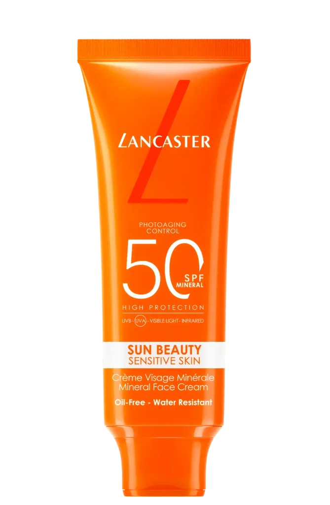 Lancaster Sun Beauty Sensitive Skin Mineral Facial Cream Spf50 50ml