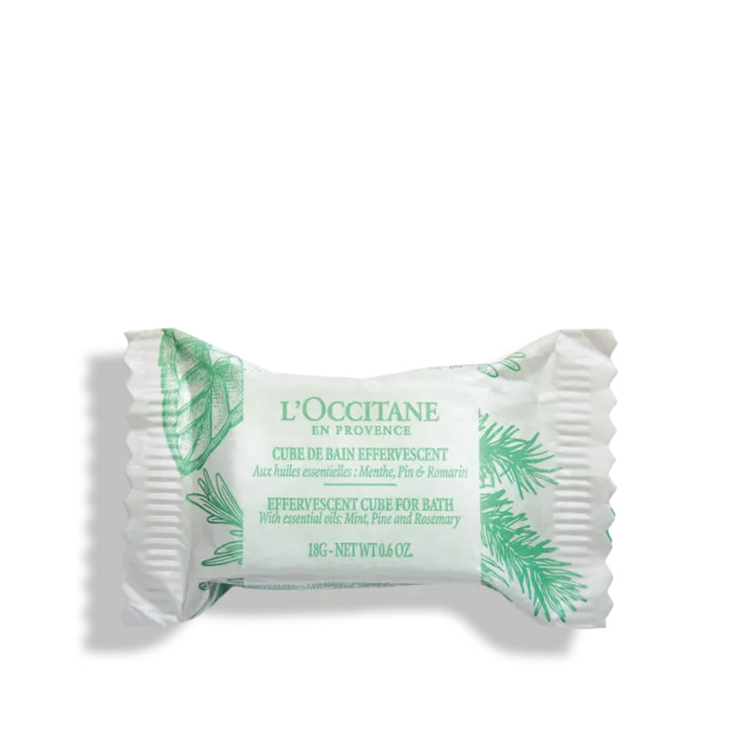 Effervescent Revitalising Bath Cube 18g