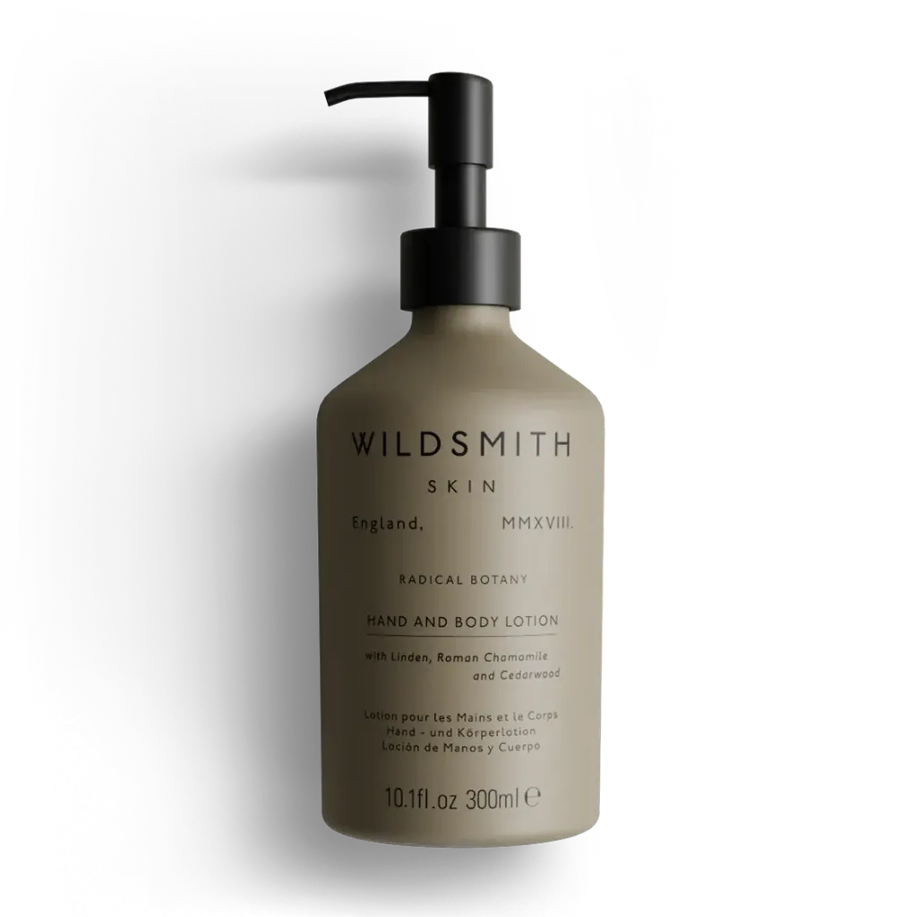 Wildsmith Hand & Body Lotion Linden, Camomile & Cedarwood