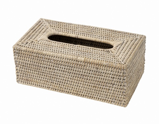 [0046W] 0046W Tulle Rectangular Tissue Box 25x14x10