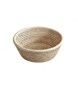 [0559W] 0559W Boule Small Round Basket 17x6.5