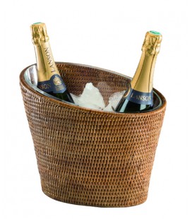 [0627W] Clubbers Champagne Bucket With Liner 29x18.5x24cm