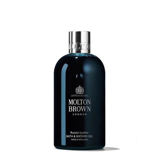 [NHB934] Molton Brown Dark Leather Bath & Shower Gel - 300ml