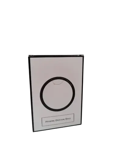 Sanitary Bags - 25 Bags Per Box - 26x89x18mm
