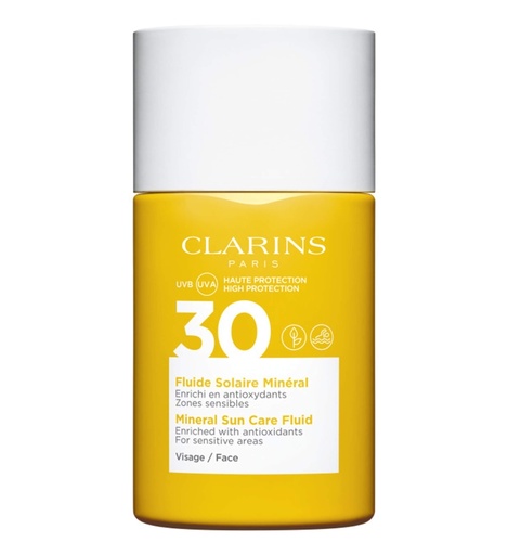 Clarins Mineral Sun Care Fluid Face SPF30 - 30ml