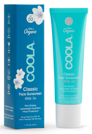 [CL10412] Coola Face Lotion White Tea SPF50 50ml