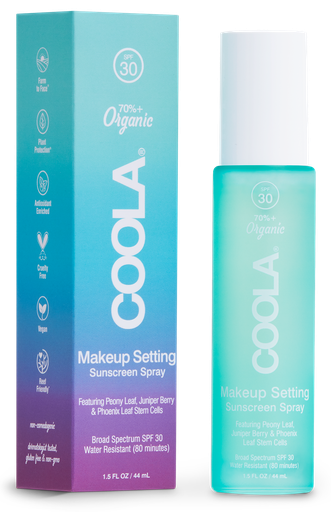 Coola - Make-up setting spray Green Tea /Aloe Vera - SPF30 - 44ml