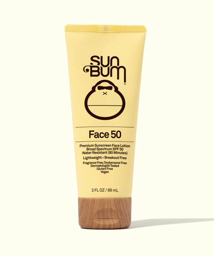 [23-45092] Sun Bum Original Clear Face Sunscreen Lotion - SPF50 - 88ml