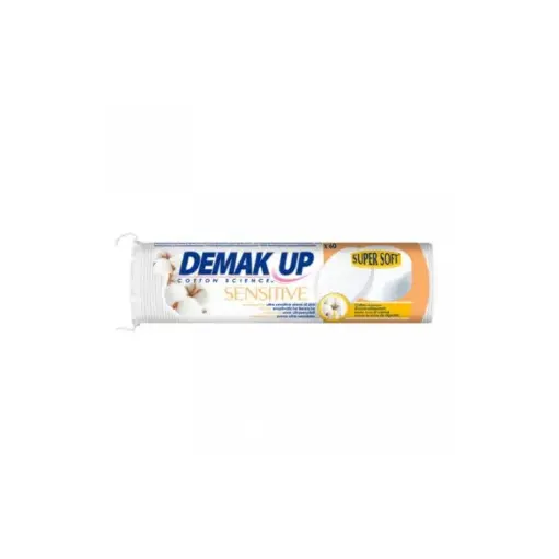 Demak Up - Round Cotton Pads Sensitive - 60pcs (5.5cm)