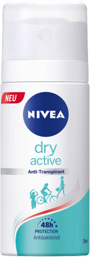 [42449713] Nivea Ladies Deodorant Dry Active Spray 35ml